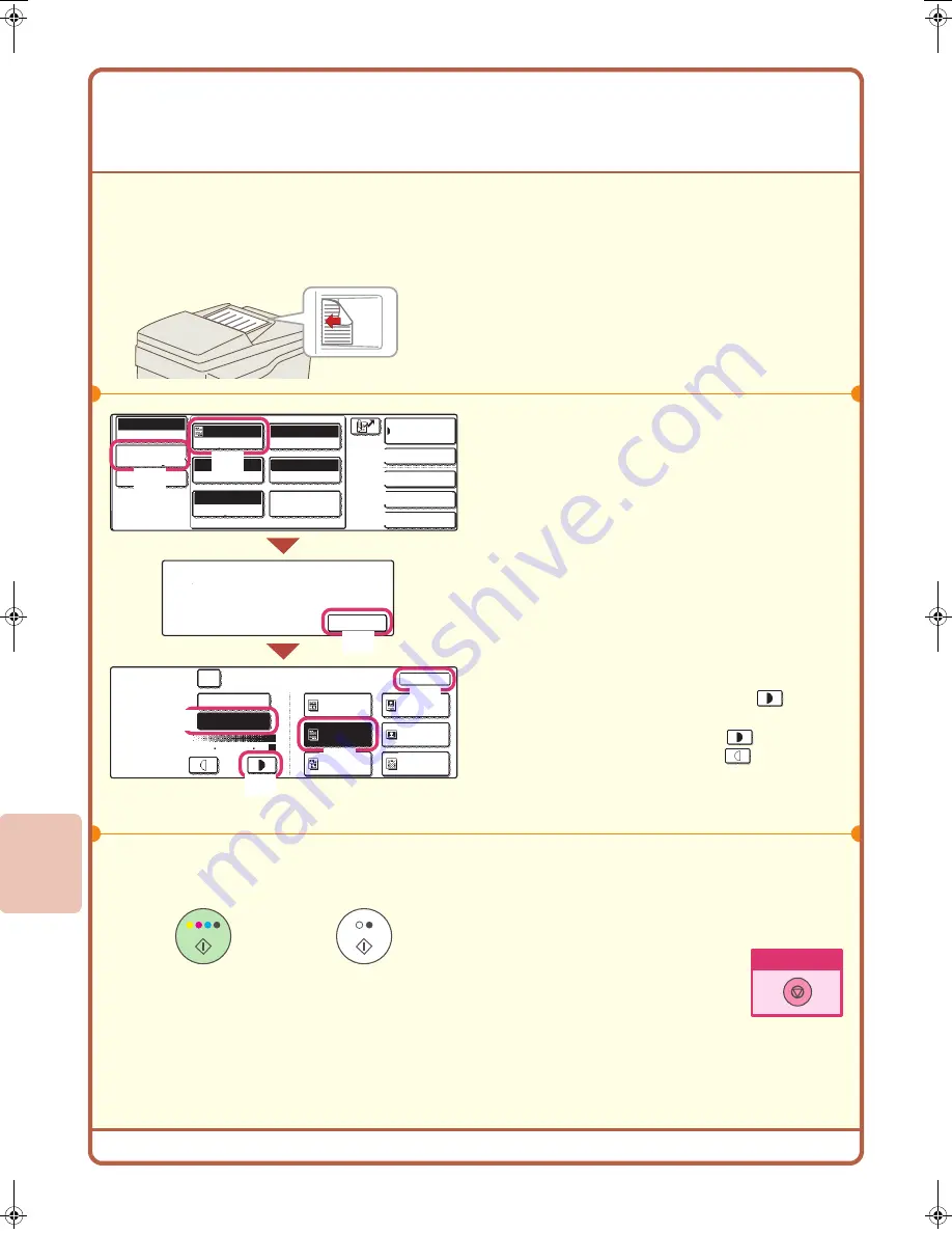 Sharp MX-2300G Quick Start Manual Download Page 62