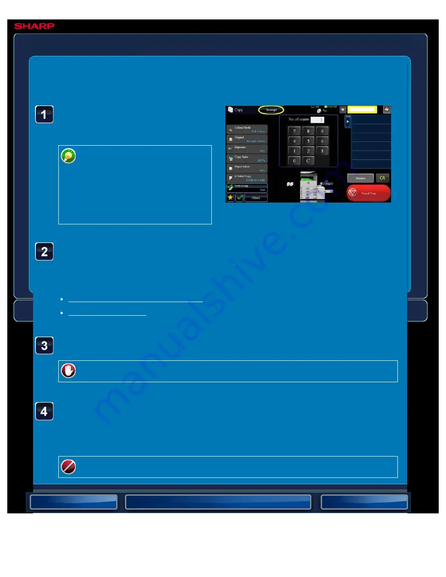 Sharp MX-2610N User Manual Download Page 334