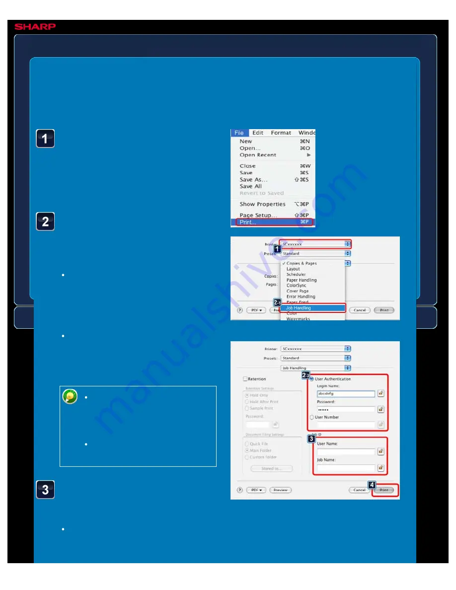 Sharp MX-2610N User Manual Download Page 373