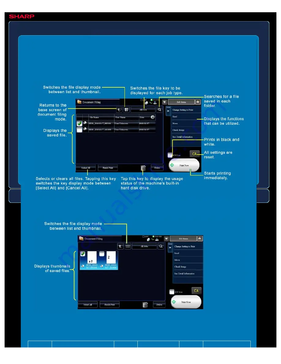 Sharp MX-2610N User Manual Download Page 876