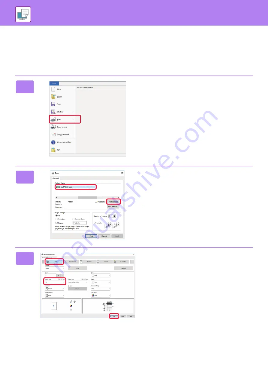 Sharp MX-2651 Quick Start Manual Download Page 38