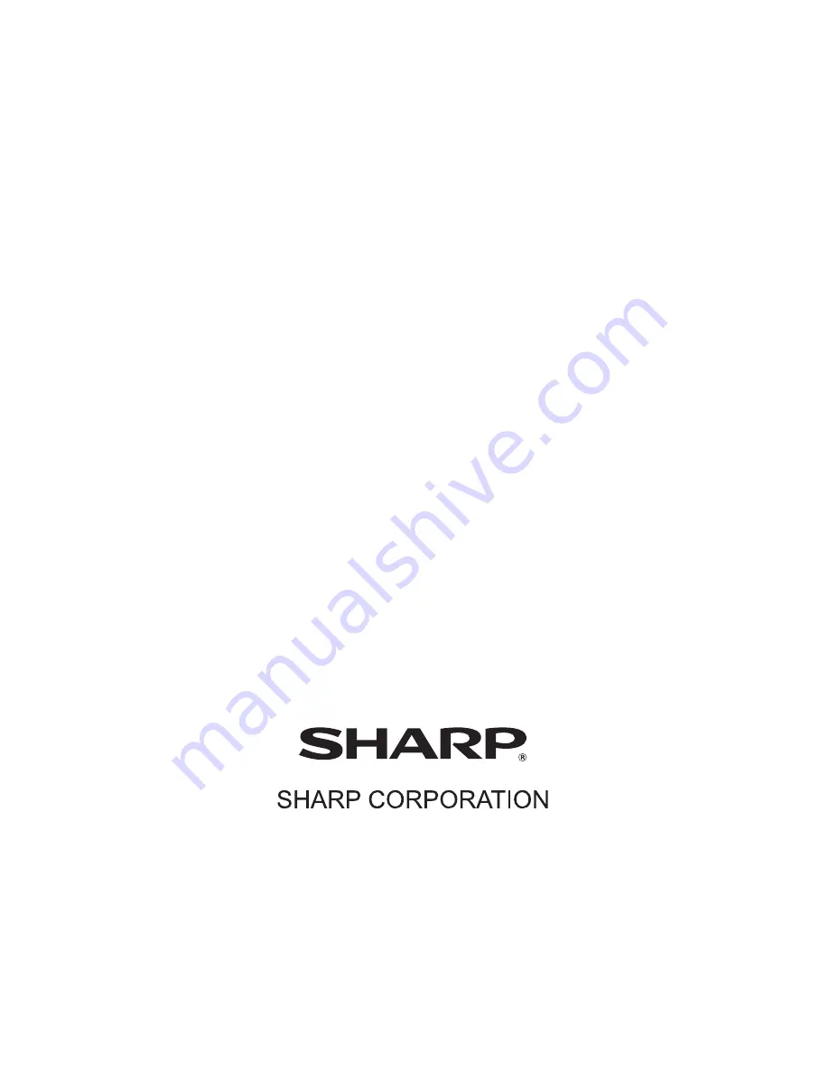 Sharp MX-3050N User Manual Download Page 906