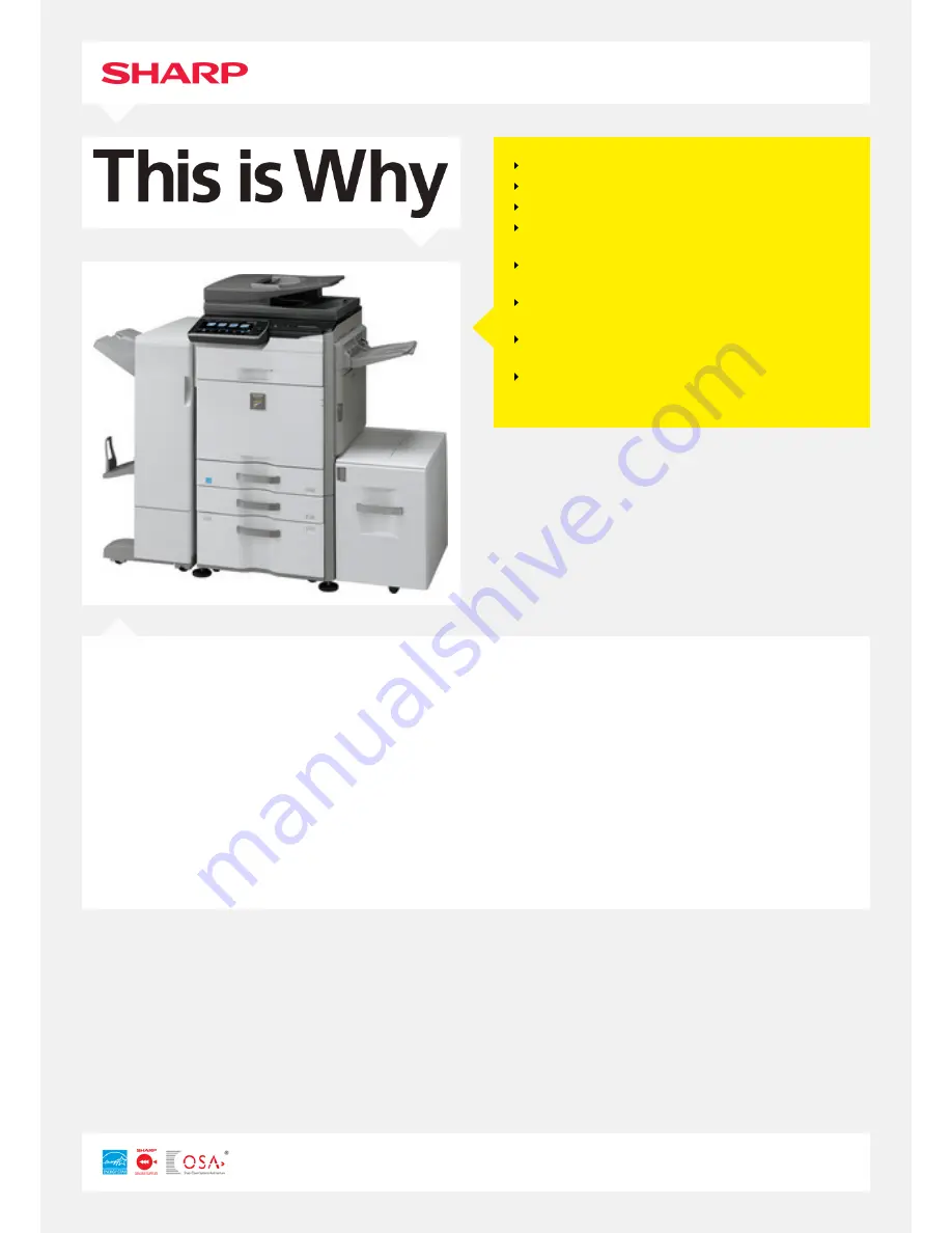 Sharp MX-3140N Quick Manual Download Page 1