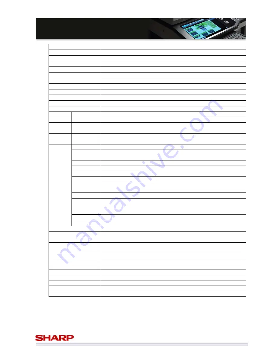 Sharp MX-3500/01N Sales Manual Download Page 80