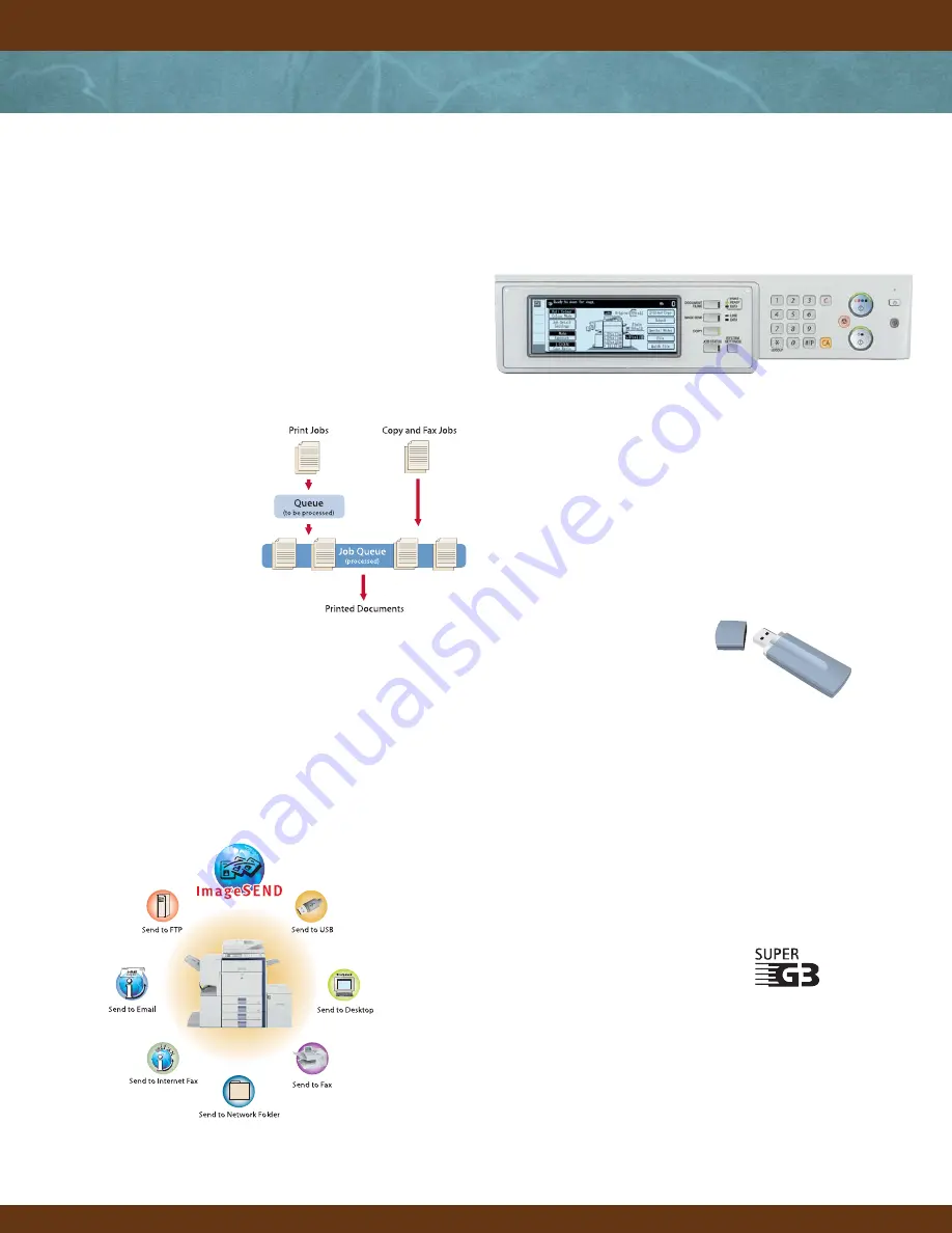 Sharp MX 3501N - Color Laser - Copier Brochure & Specs Download Page 6