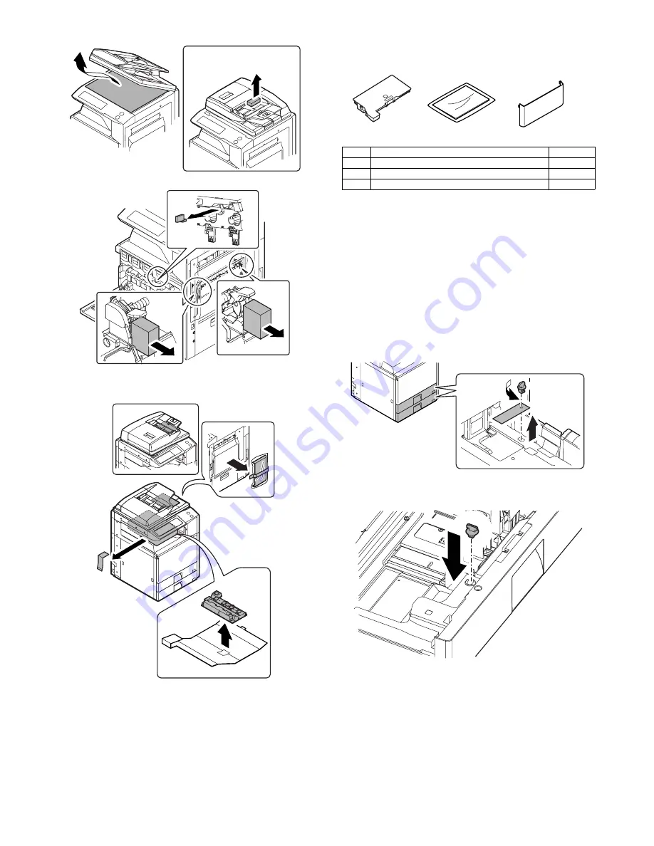 Sharp MX 3501N - Color Laser - Copier Installation Manual Download Page 6