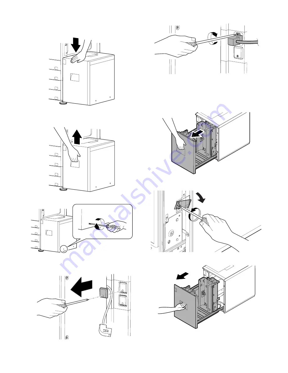 Sharp MX 3501N - Color Laser - Copier Installation Manual Download Page 28