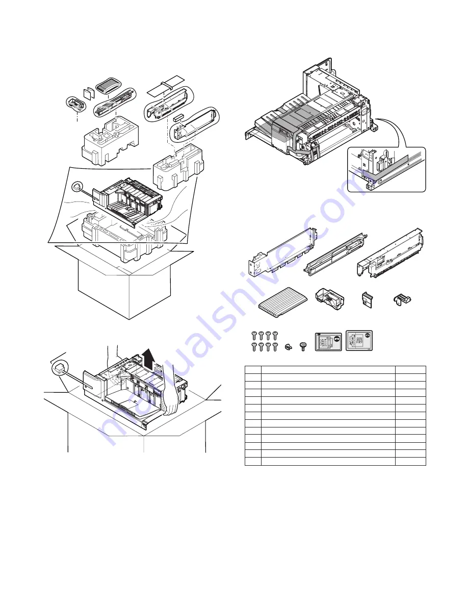 Sharp MX 3501N - Color Laser - Copier Installation Manual Download Page 34