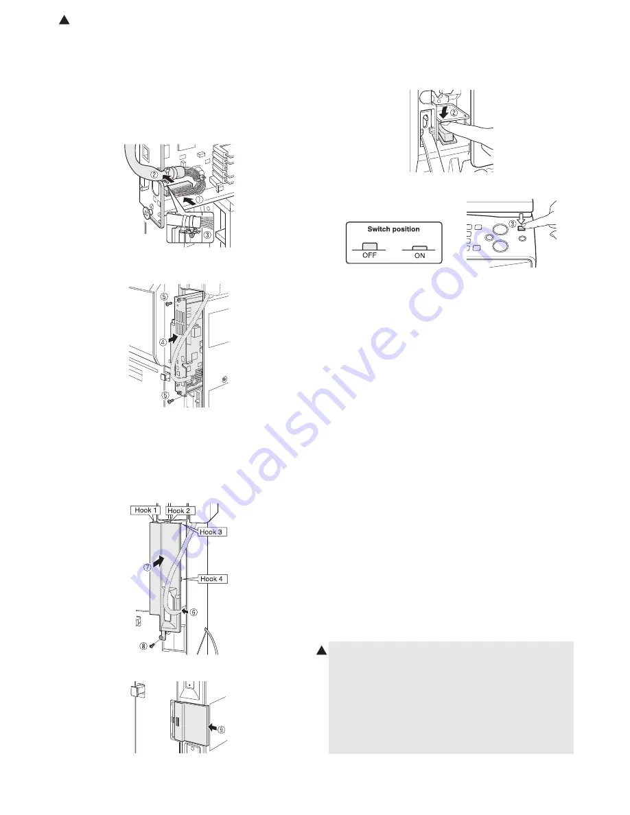 Sharp MX 3501N - Color Laser - Copier Installation Manual Download Page 59