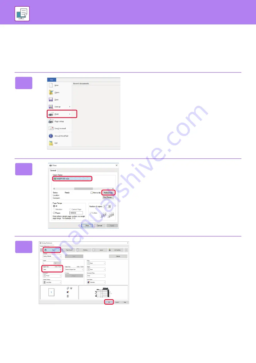 Sharp MX-7081 Quick Start Manual Download Page 40