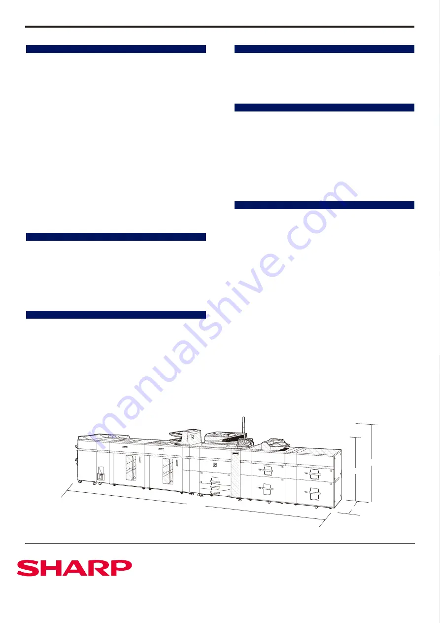 Sharp MX-M1054 Brochure & Specs Download Page 12