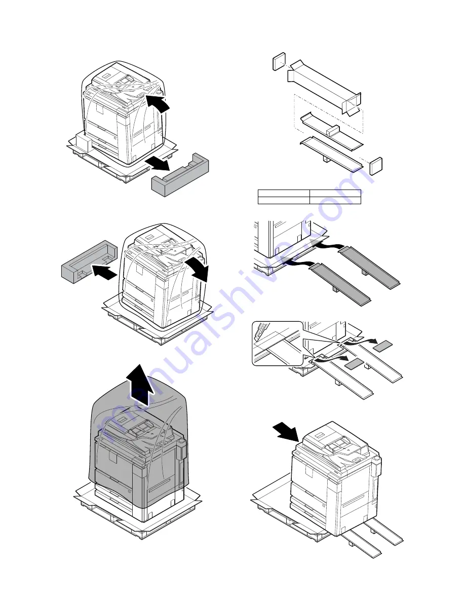 Sharp MX-M1054 Installation Manual Download Page 5