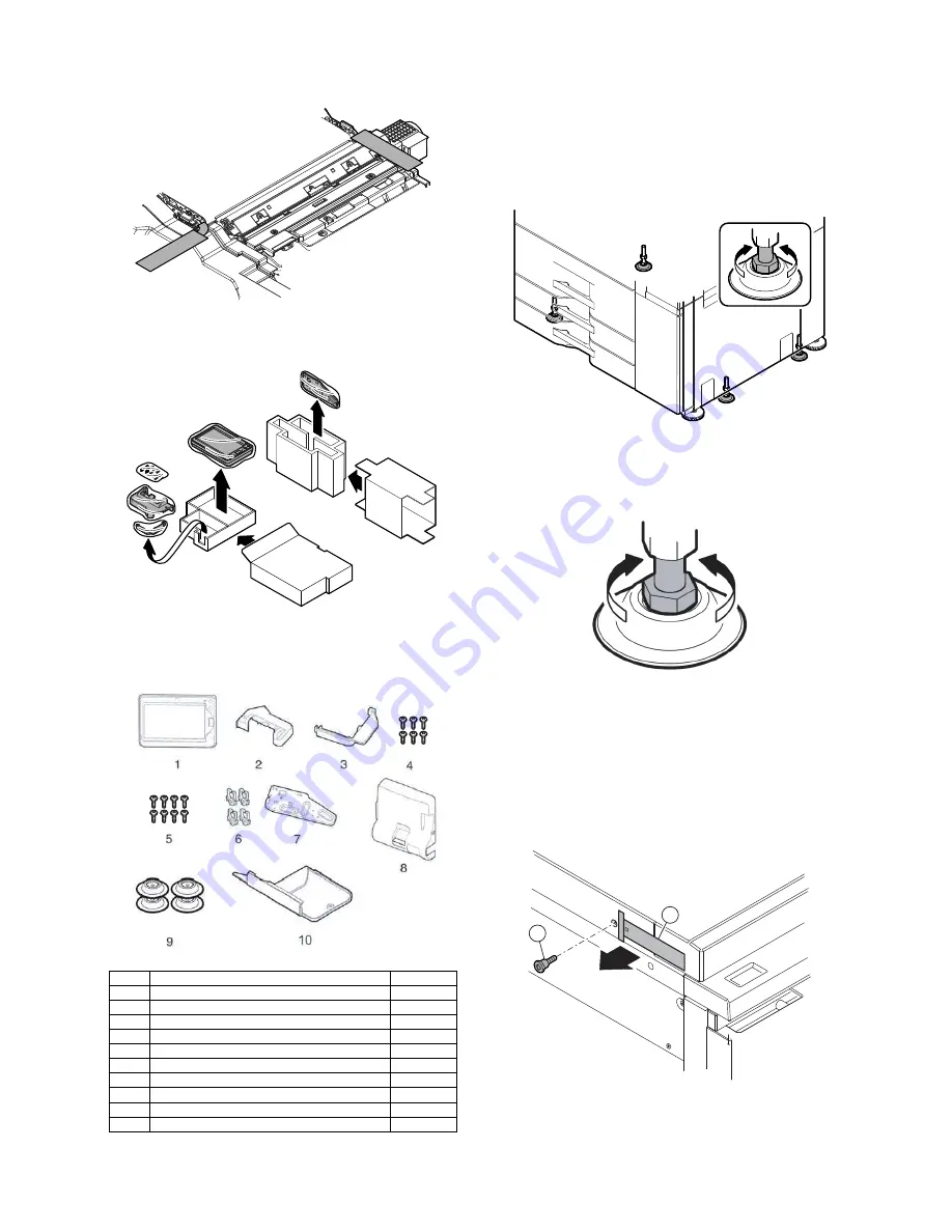 Sharp MX-M1054 Installation Manual Download Page 7