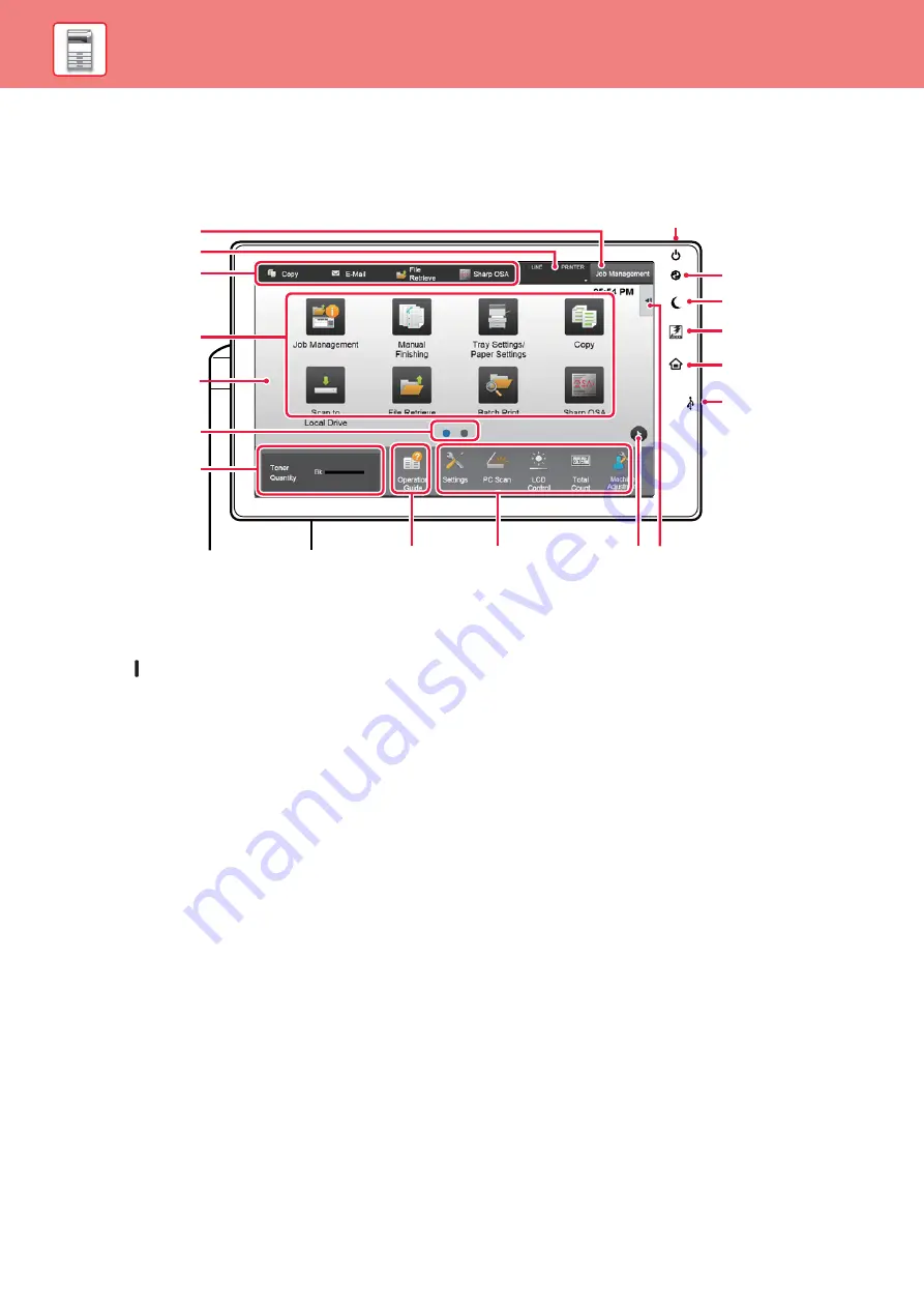 Sharp MX-M1056 Quick Start Manual Download Page 14