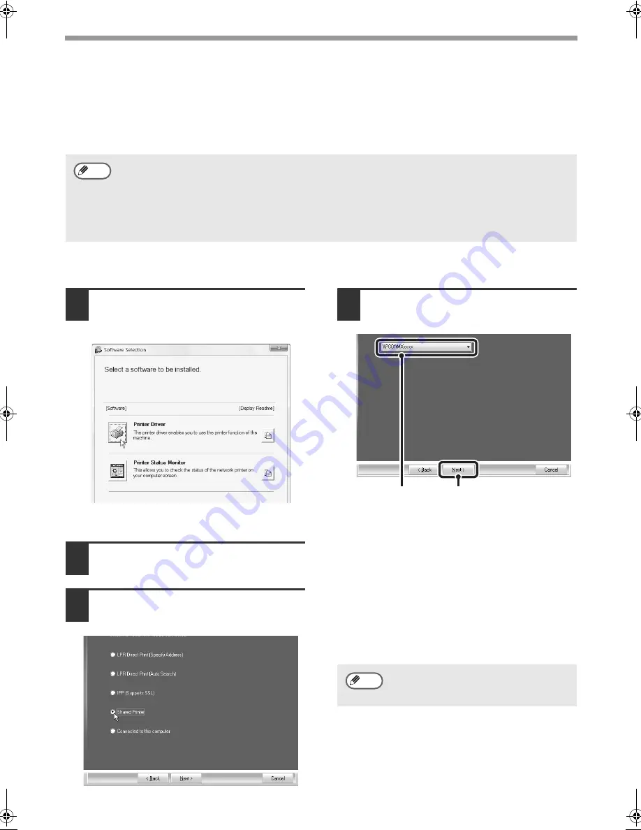 Sharp MX-M260 Software Setup Manual Download Page 24