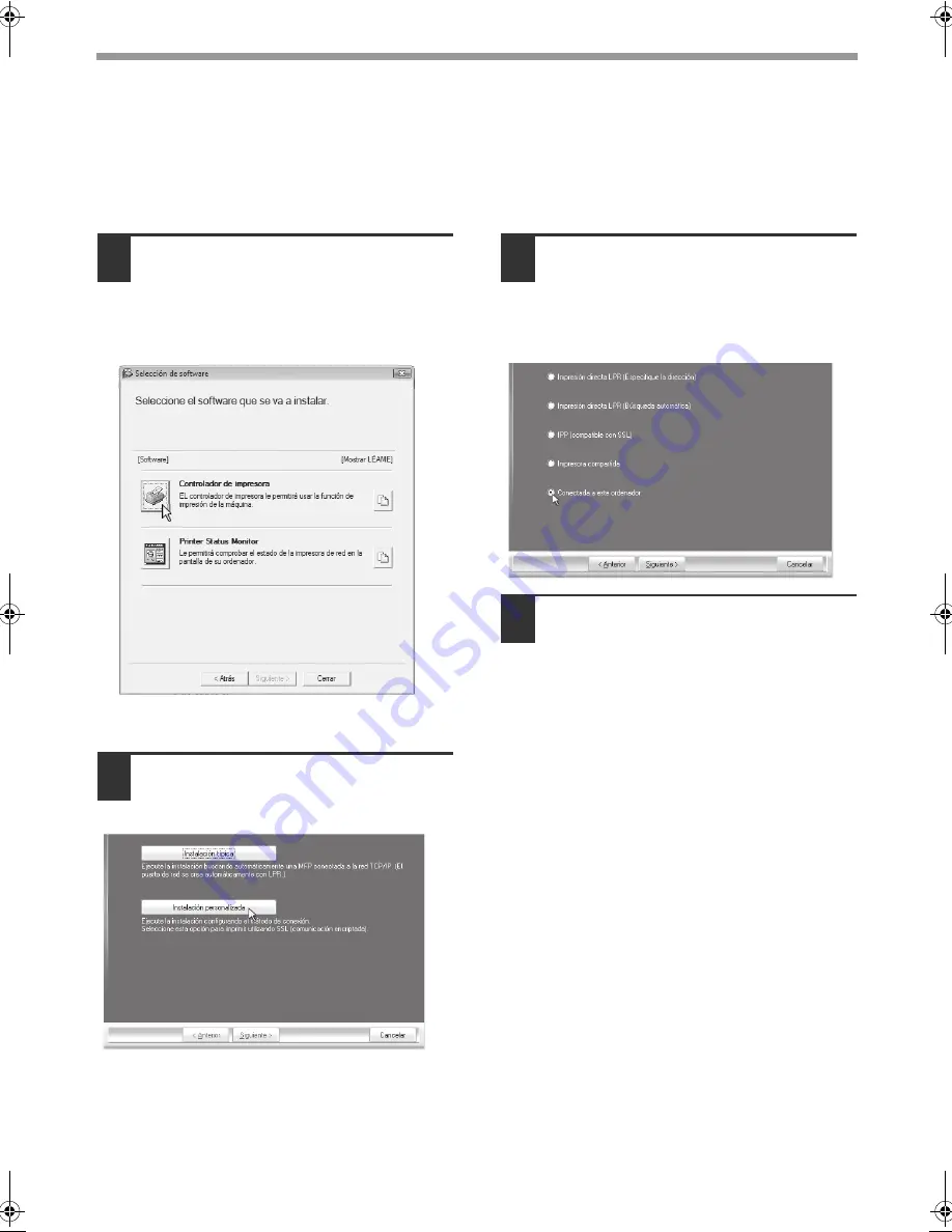 Sharp MX-M260 Software Setup Manual Download Page 106