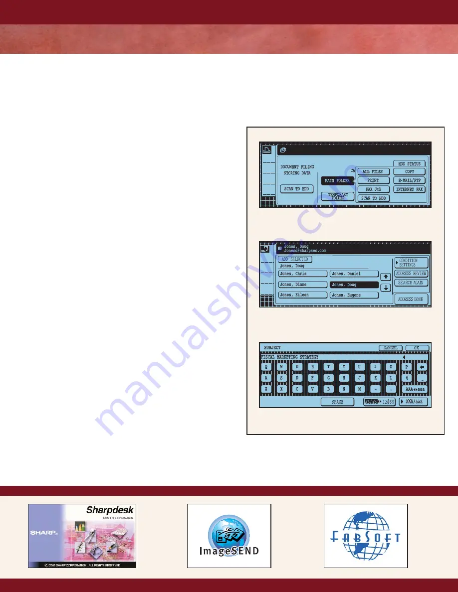 Sharp MX-M350 Brochure & Specs Download Page 8