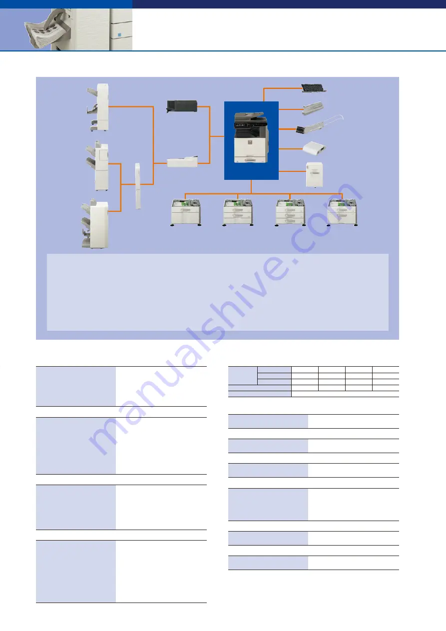 Sharp MX-M364N Specifications Download Page 11