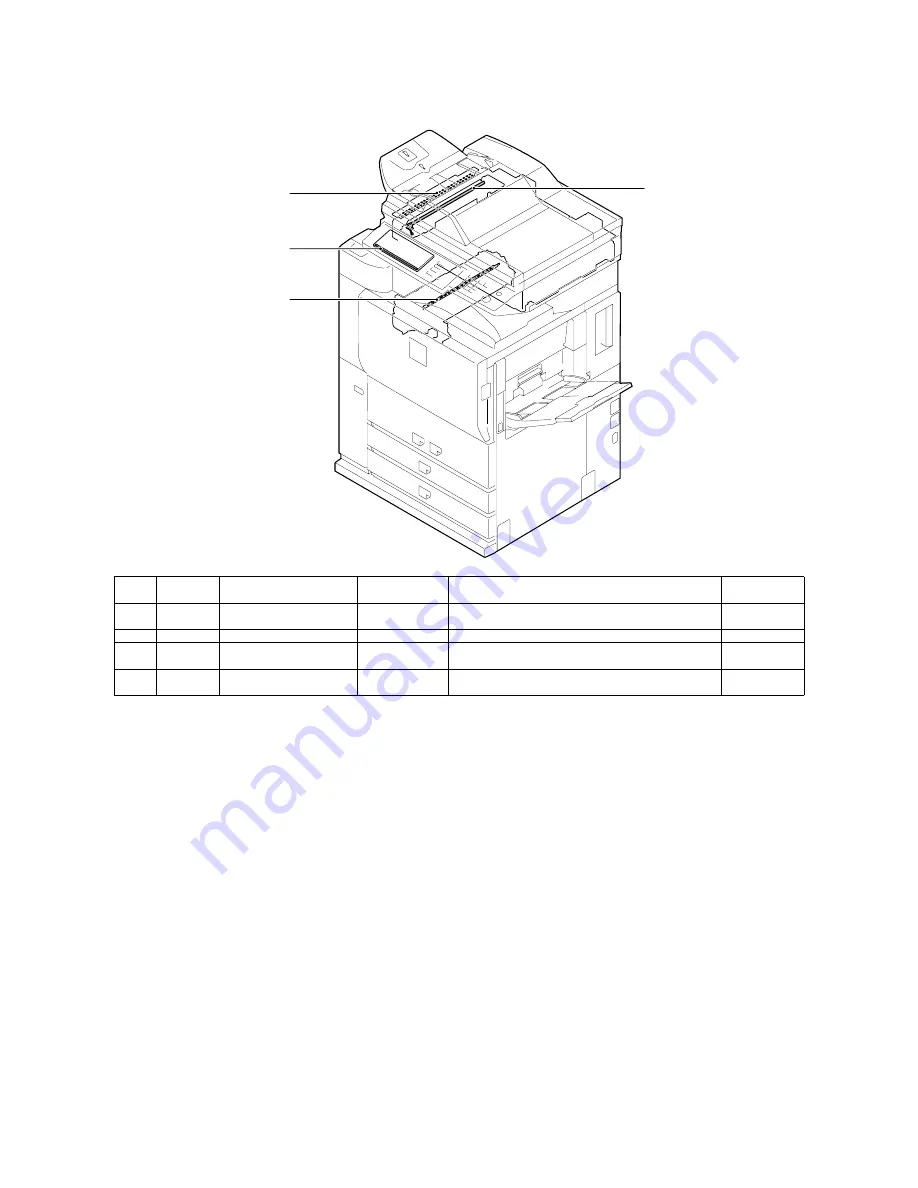 Sharp MX-M550N Service Manual Download Page 42