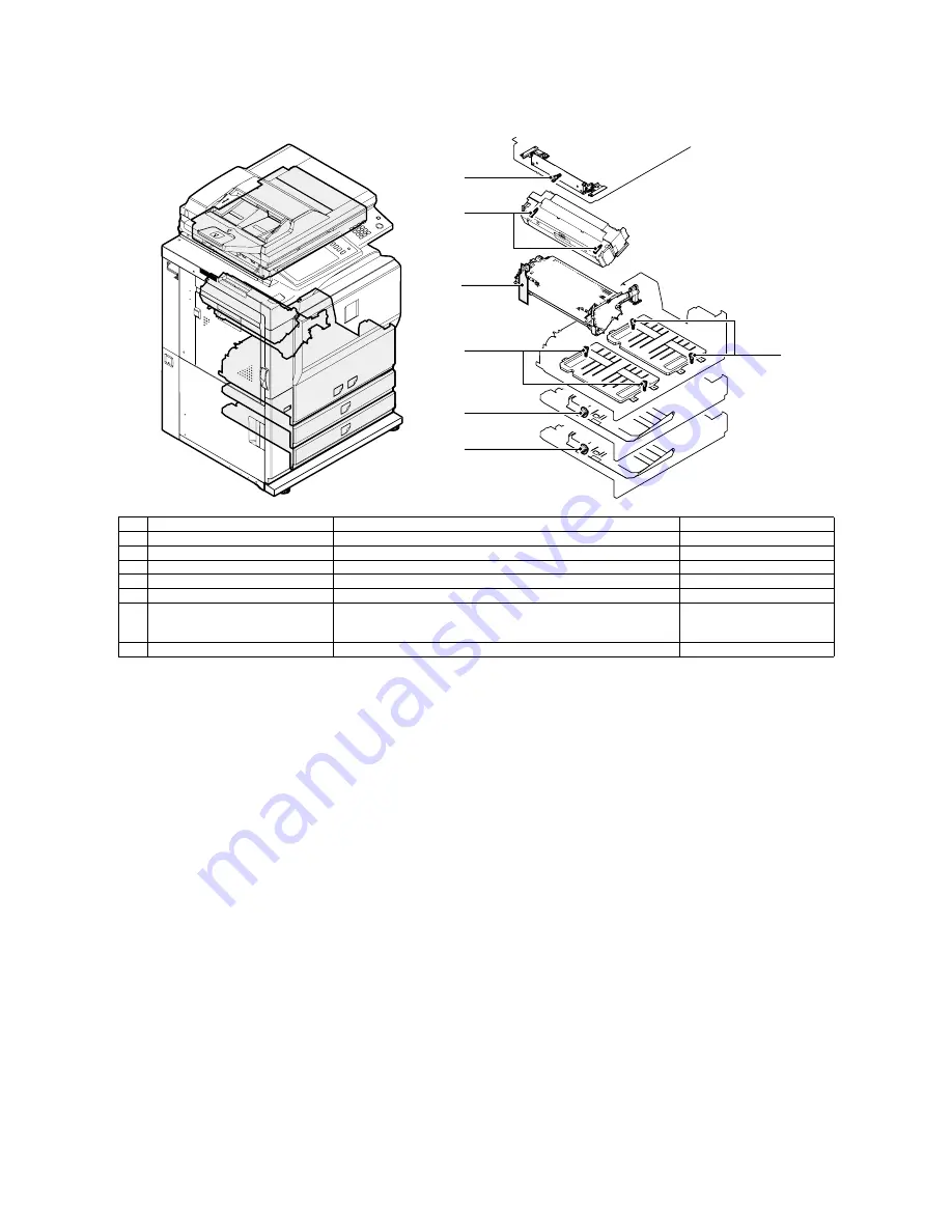 Sharp MX-M550N Service Manual Download Page 48