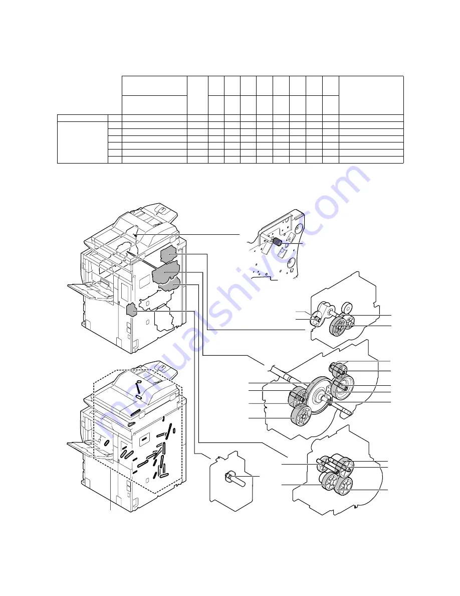 Sharp MX-M550N Service Manual Download Page 199