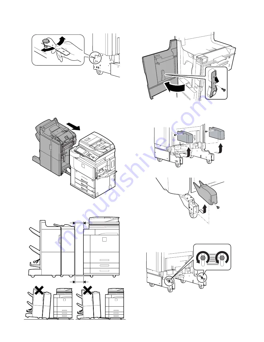 Sharp MX-M623N Installation Manual Download Page 40