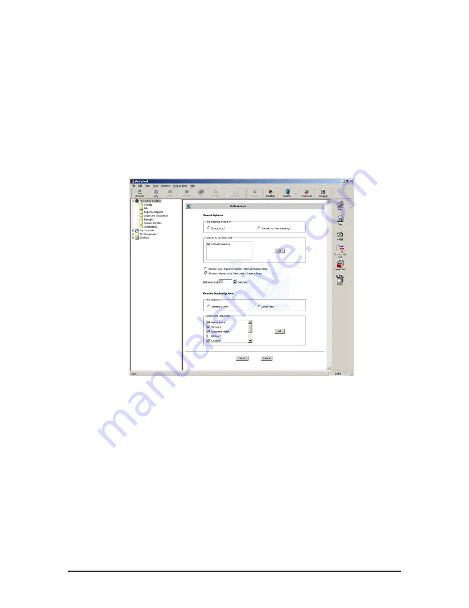 Sharp MXUSX5 - Desk - PC User Manual Download Page 47