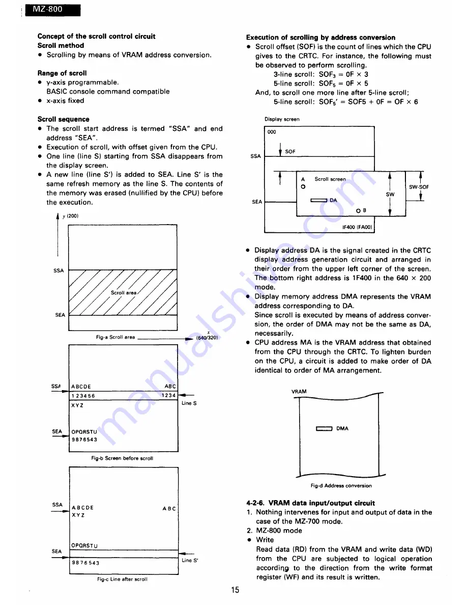 Sharp MZ-1E20 Service Manual Download Page 16