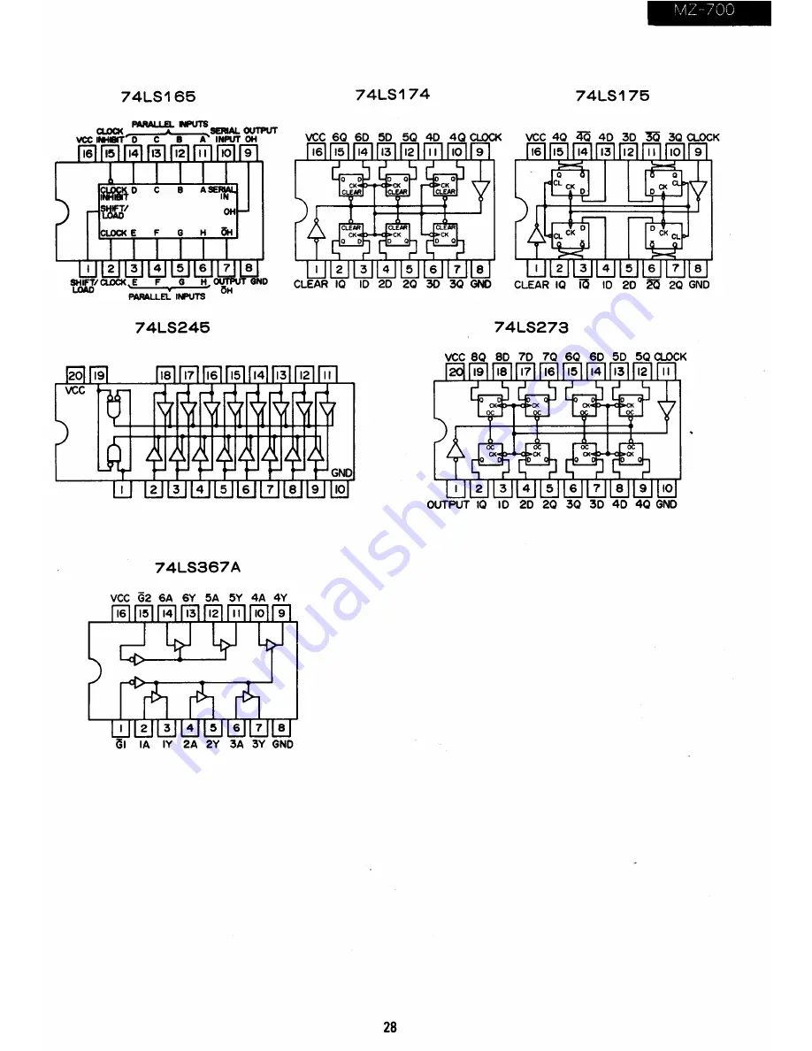 Sharp MZ-1P01 Service Manual Download Page 29