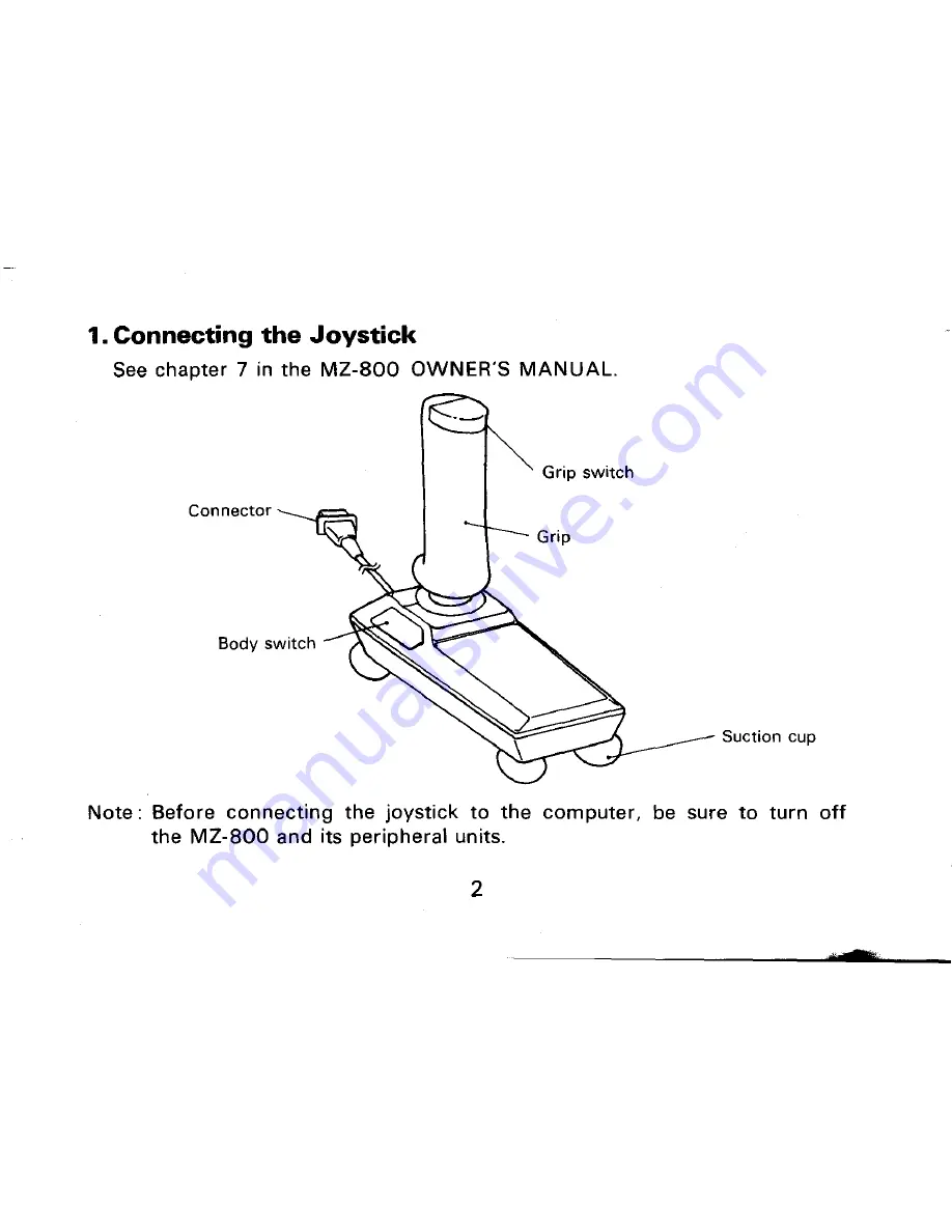 Sharp MZ-1X16 Operation Manual Download Page 3