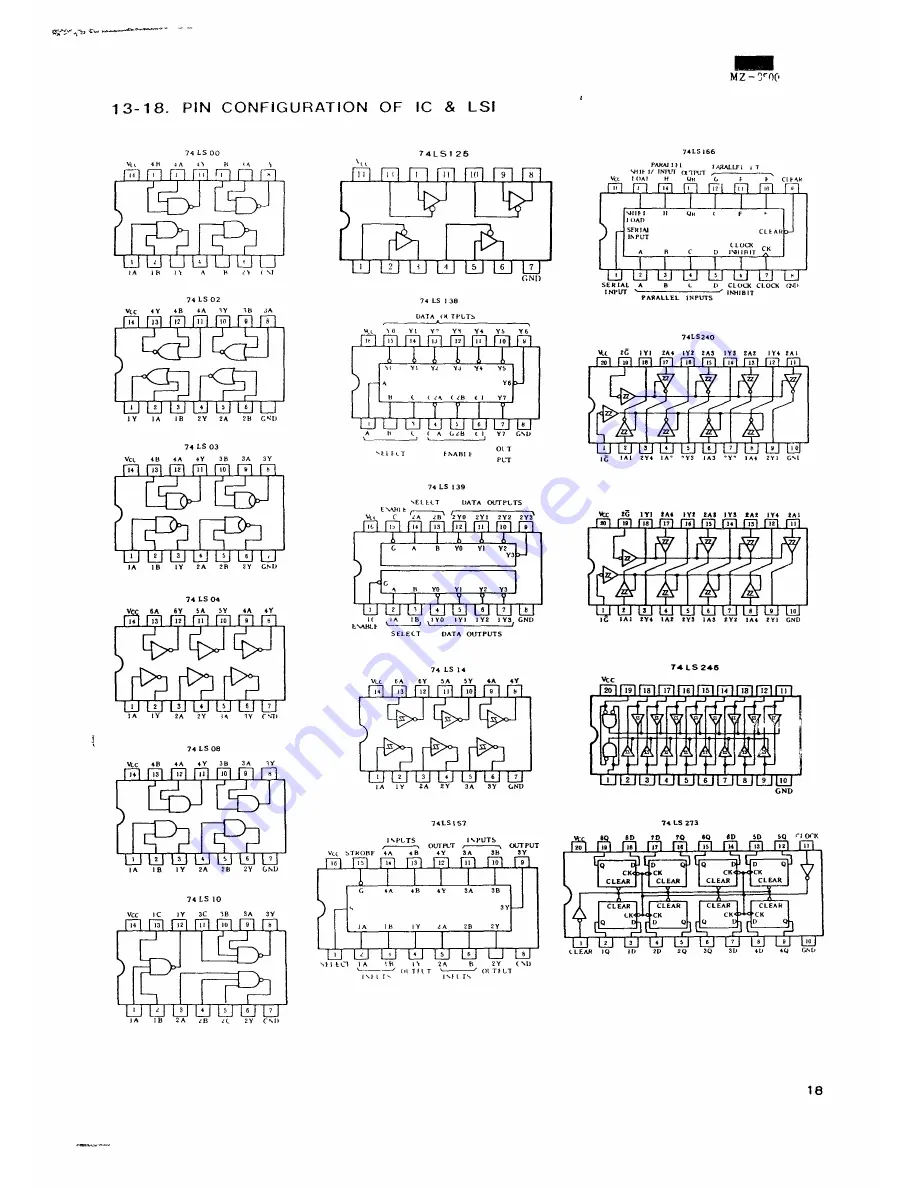 Sharp MZ-3500 Service Manual Download Page 106