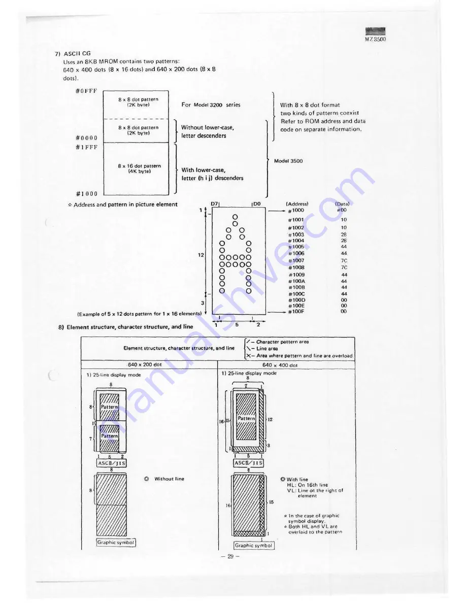 Sharp MZ-350C Service Manual Download Page 26