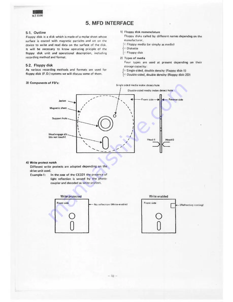 Sharp MZ-350C Скачать руководство пользователя страница 47