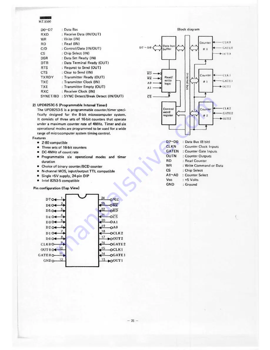 Sharp MZ-350C Скачать руководство пользователя страница 69