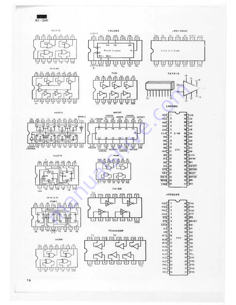 Sharp MZ-350C Скачать руководство пользователя страница 100