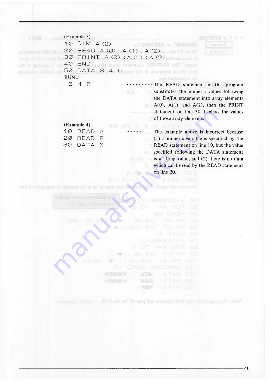 Sharp MZ-700 Series Owner'S Manual Download Page 47