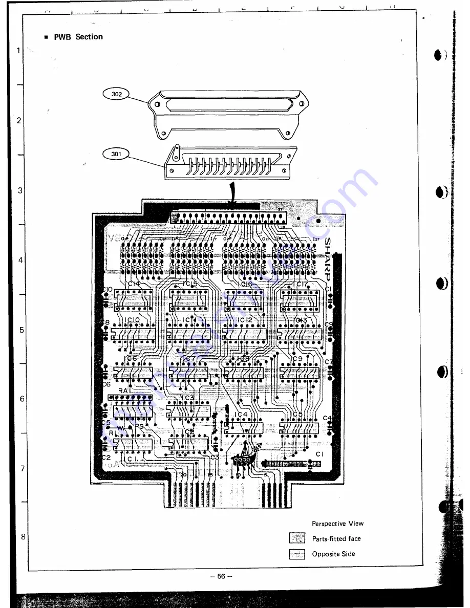 Sharp MZ-80B Service Manual Download Page 57