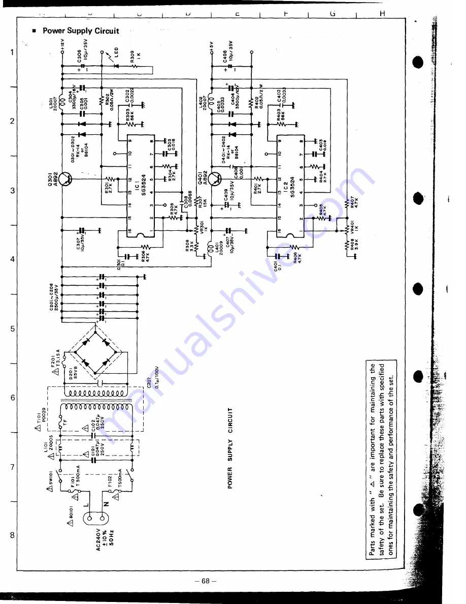 Sharp MZ-80B Service Manual Download Page 69