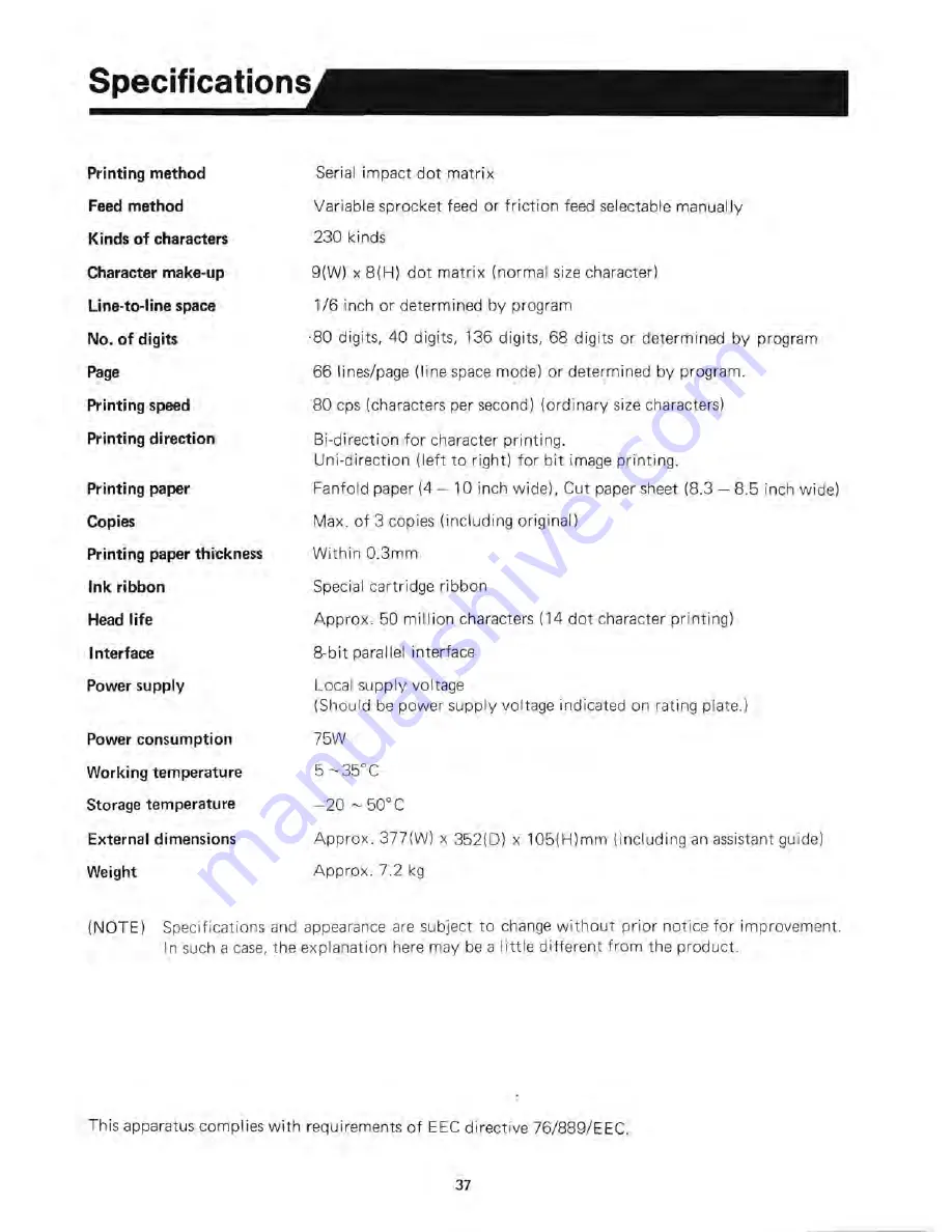 Sharp MZ-80P6 Instruction Manual Download Page 40