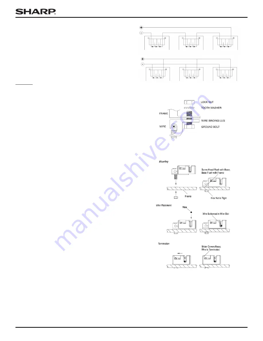 Sharp ND-255QCS Installation And User Manual Download Page 3