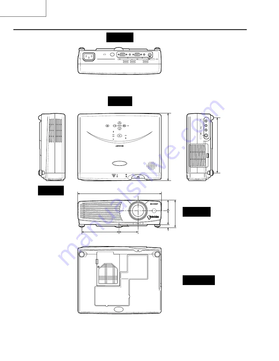 Sharp Notevision PG-C20XU Service Manual Download Page 12