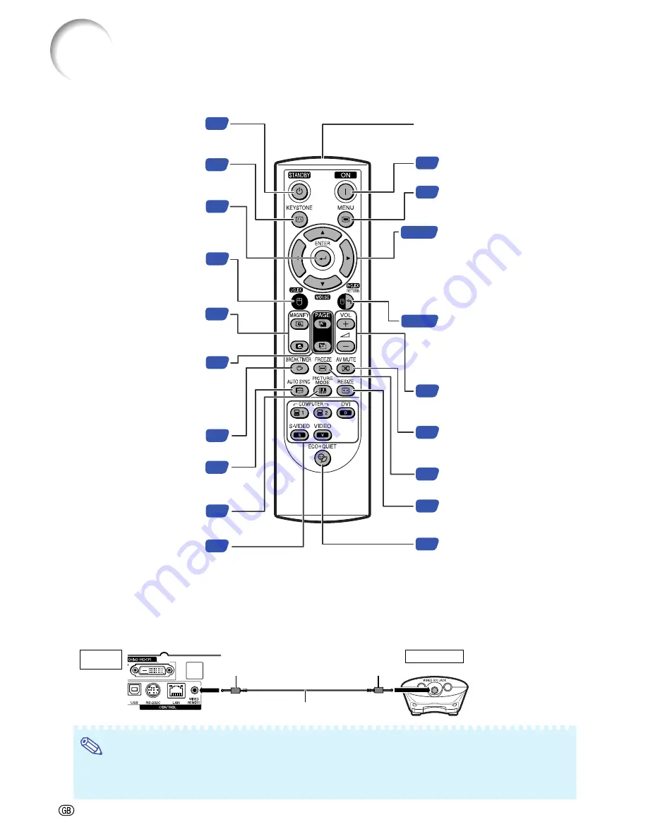 Sharp Notevision XG-C435X-L Operation Manual Download Page 16