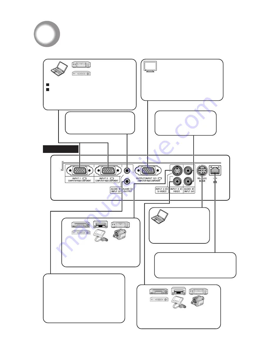 Sharp Notevision XG-MB67X-L Service Manual Download Page 14