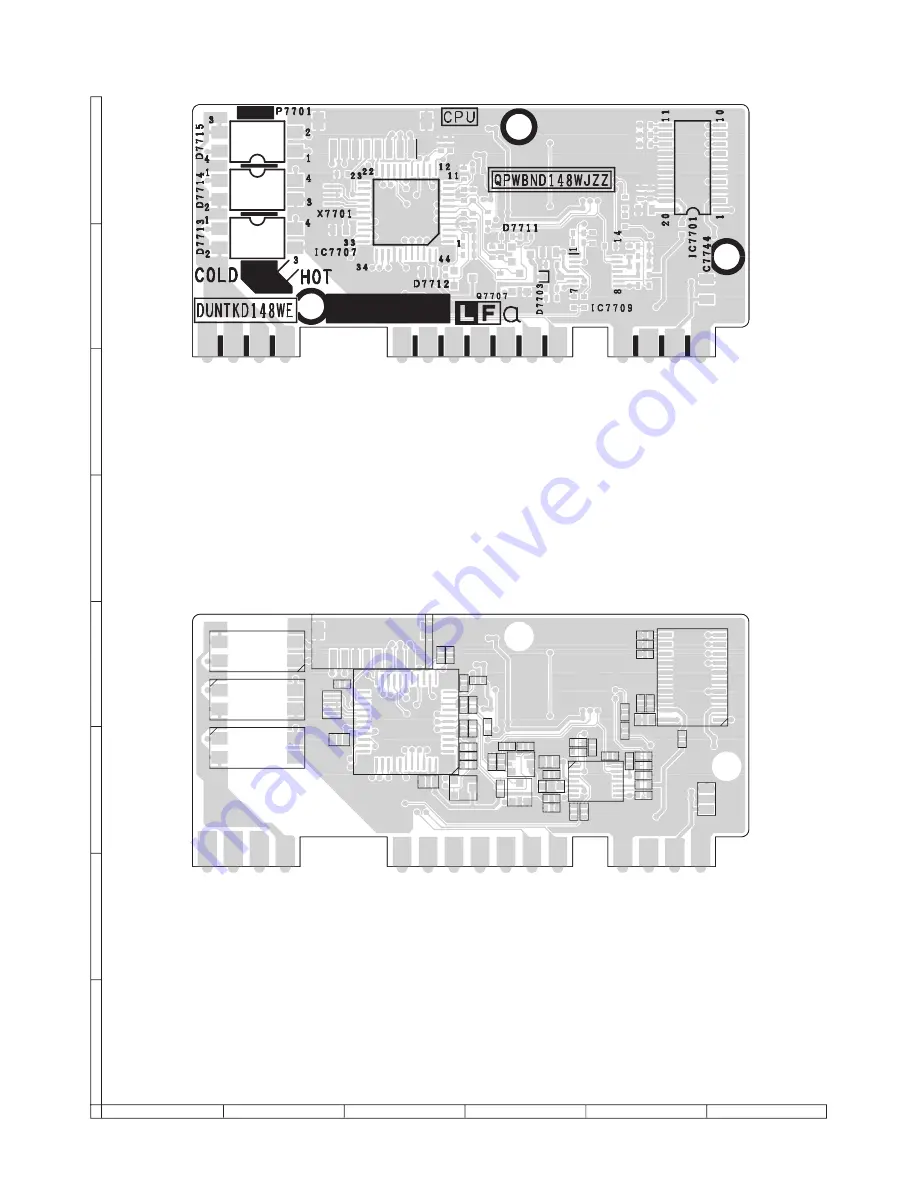 Sharp Notevision XG-MB67X-L Service Manual Download Page 70