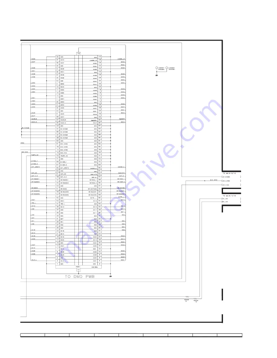 Sharp Notevision XG-MB67X-L Service Manual Download Page 99