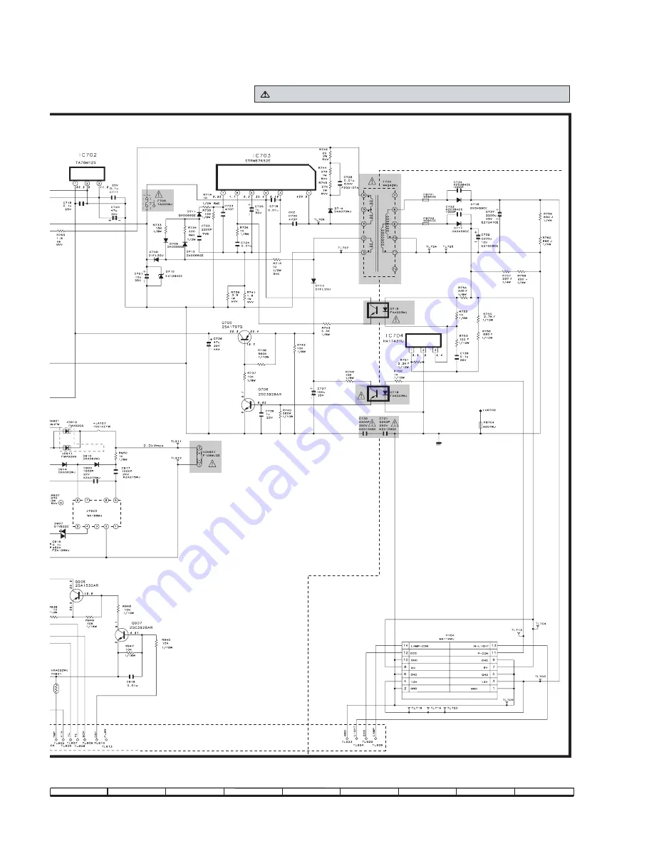 Sharp Notevision XG-MB67X-L Service Manual Download Page 121