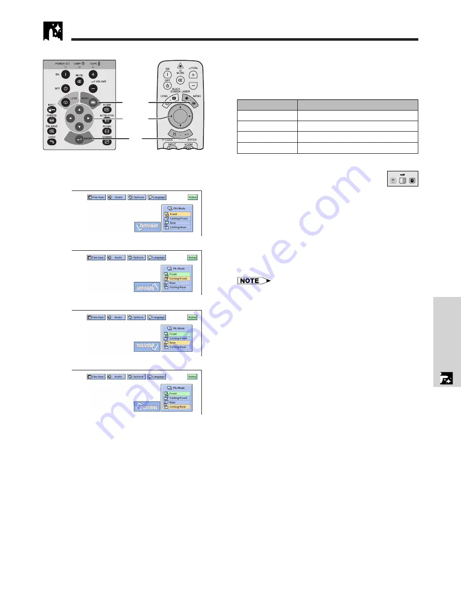 Sharp Notevision XG-NV6XU Operation Manual Download Page 43