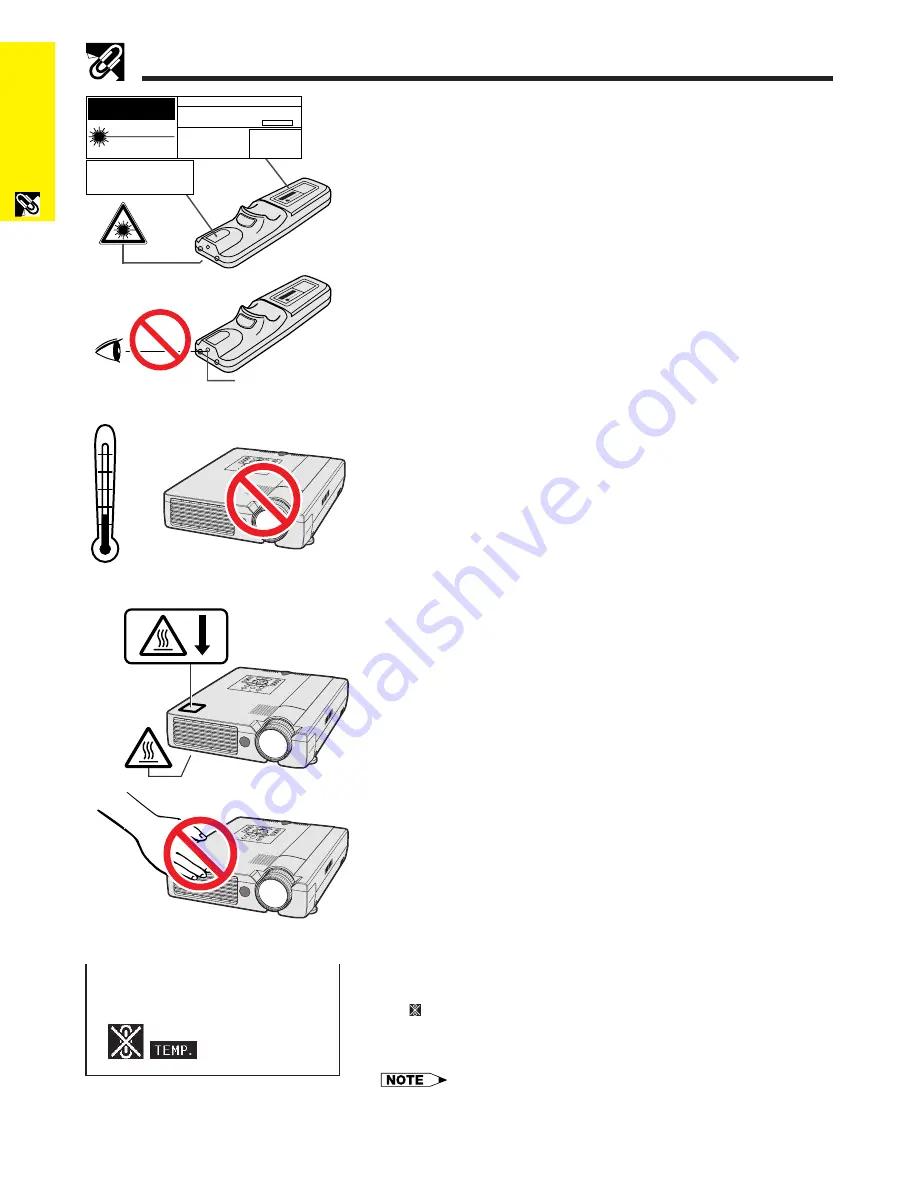 Sharp Notevision XG-NV7XU Operation Manual Download Page 6