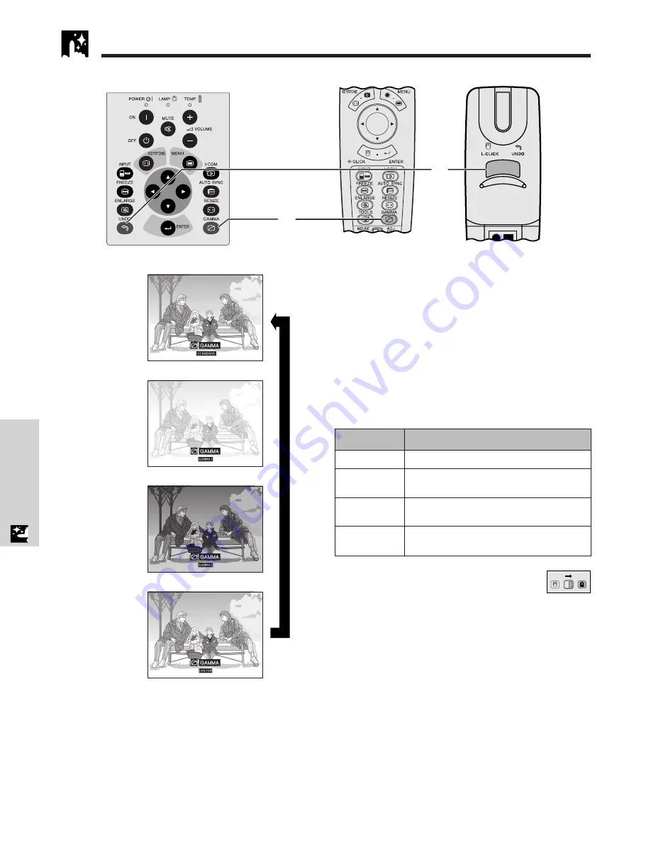 Sharp Notevision XG-NV7XU Operation Manual Download Page 36