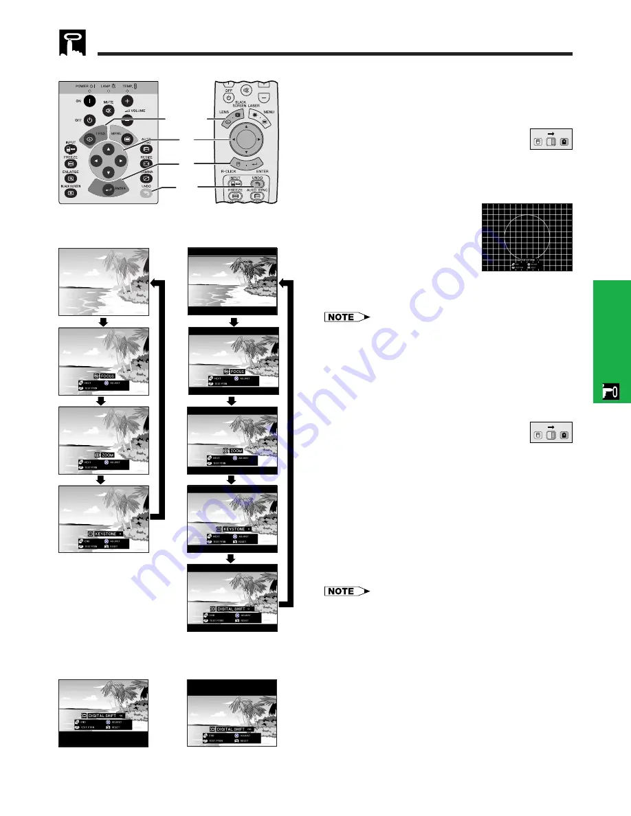 Sharp Notevision XG-P10XU Operation Manual Download Page 21